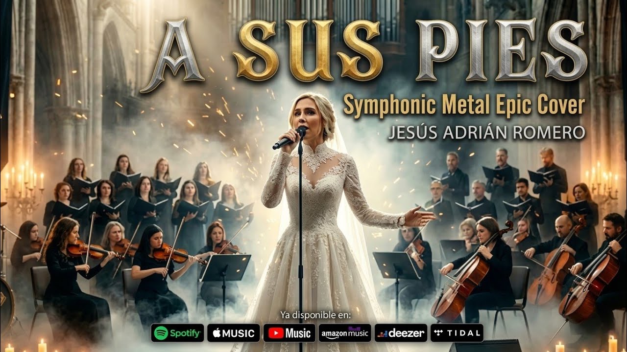 A Sus Pies - Jes&uacute;s Adrian Romero - Symphonic Metal Epic (Cover)