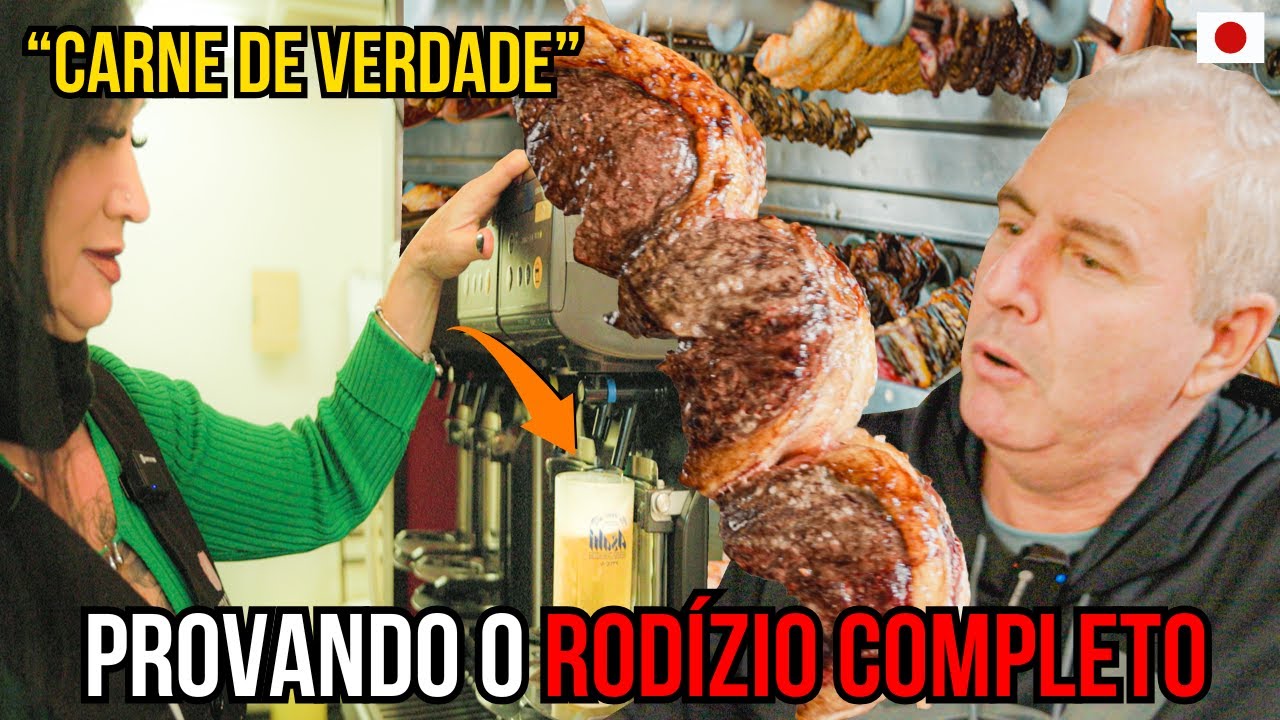 CHURRASCARIA BRASILEIRA ESTÁ IMPRESSIONANDO OS JAPONESES