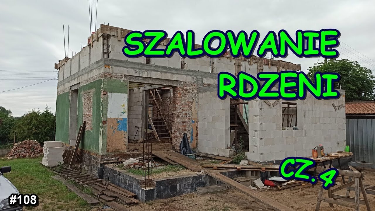 SZALOWANIE itp. Remont Starego Domu, Vlog z BUDOWY #108