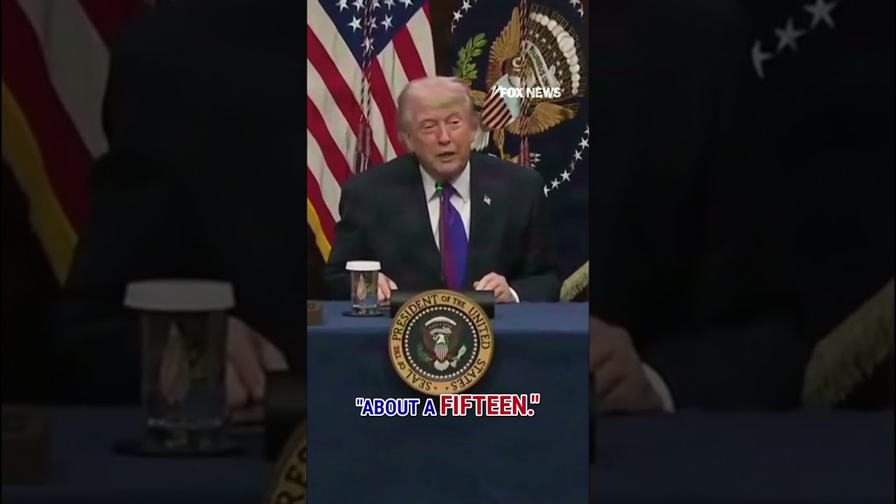 Trump REVEALS his rating for Operations in Iran #shorts #Trump #iran #foxnews #us #world