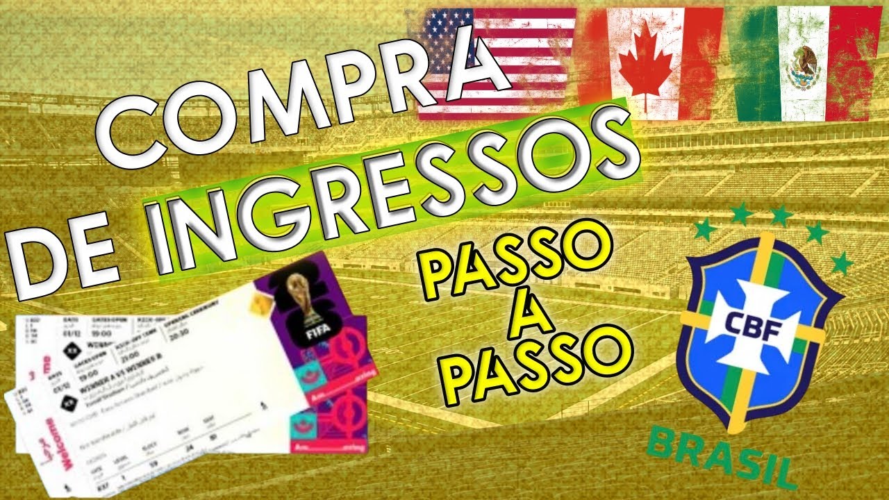 Como comprar ingressos para a Copa do Mundo?