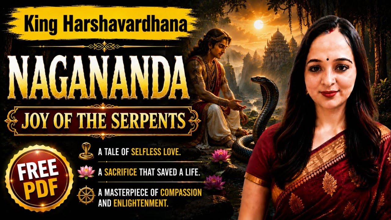 Nagananda by Harsha | Joy of the Serpents | Nagananda by King Harshavardhana