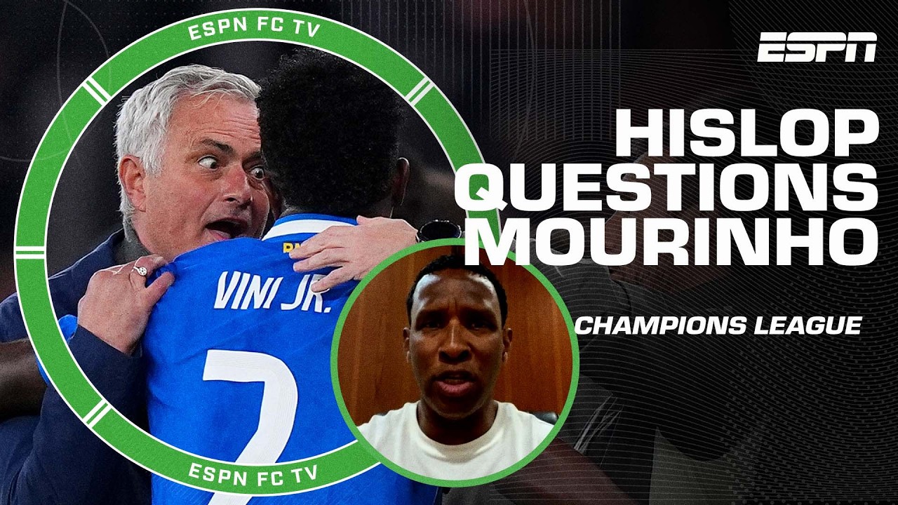Shaka Hislop disappointed by Jose Mourinho’s response to alleged Vinicius Jr. abuse | ESPN FC