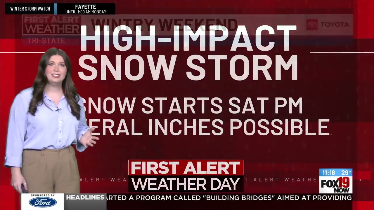 Anna DuVall --FOX19 WXIX 11:00a 1/22 Cincinnati, OH