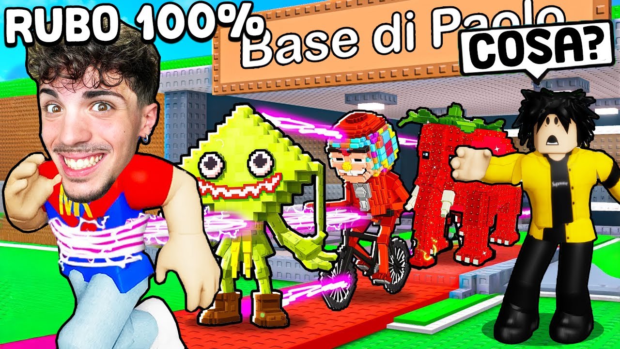 COME RUBARE AL 100% TUTTI I BRAINROT PI&Ugrave; RARI su ROBLOX STEAL A BRAINROT! (Nuovi Trucchi)