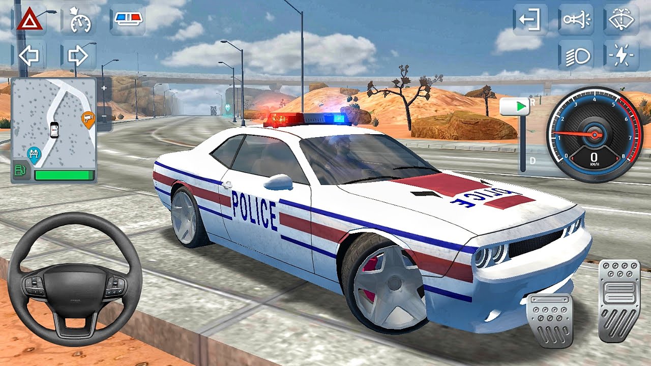Police Car Chase Simulator Games - Cop Cars Driving Real Game - Car Game Android GamePlay