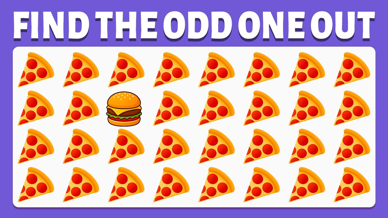 Find the ODD One Out | Emoji Quiz | Easy, Medium, Hard, Impossible | Cow Quiz