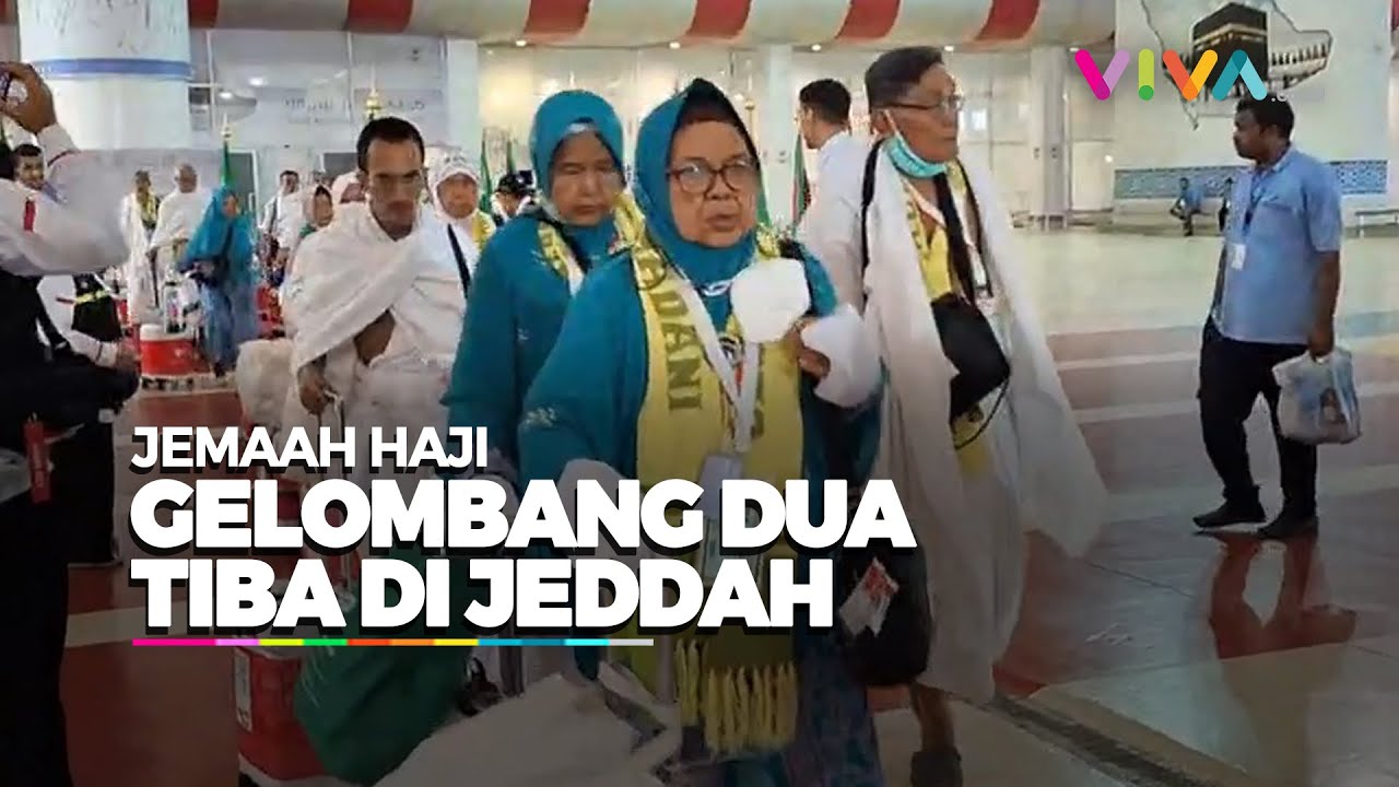 Situasi Kedatangan Jemaah Haji Gelombang Kedua di Jeddah