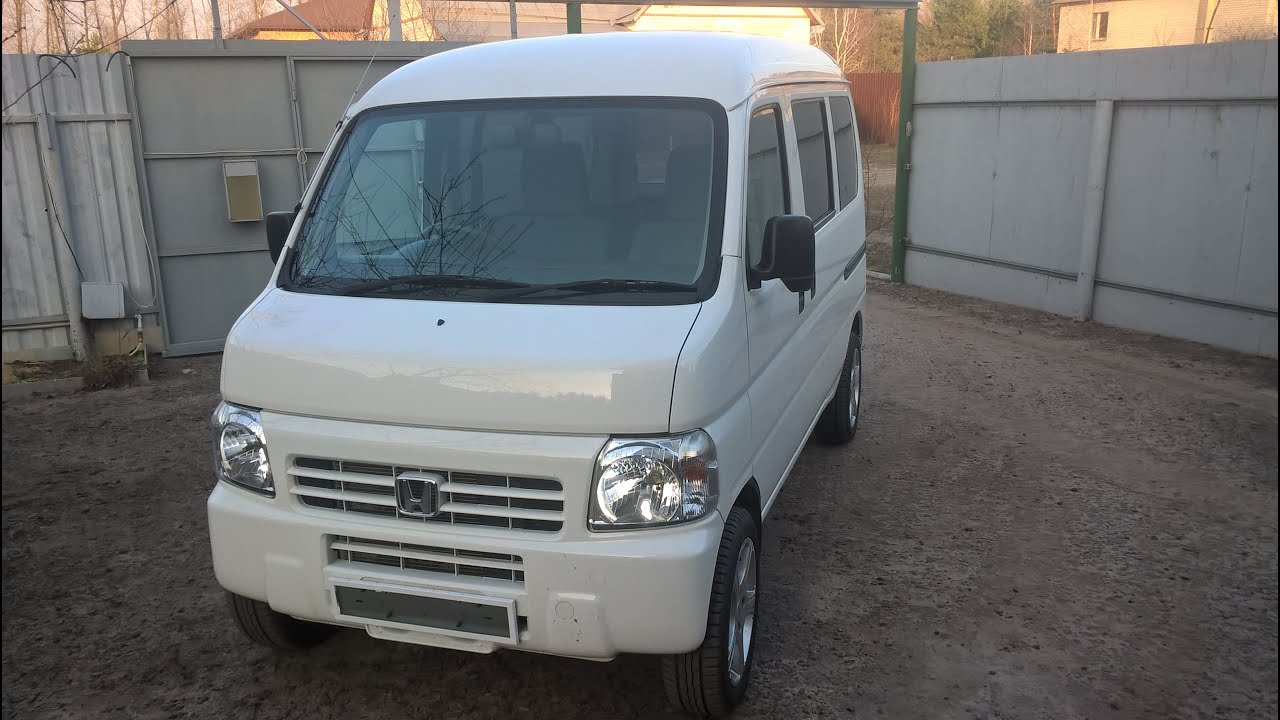 Honda Acty 4WD (Хонда Акти) - бюджетный микрик для рыбалки.