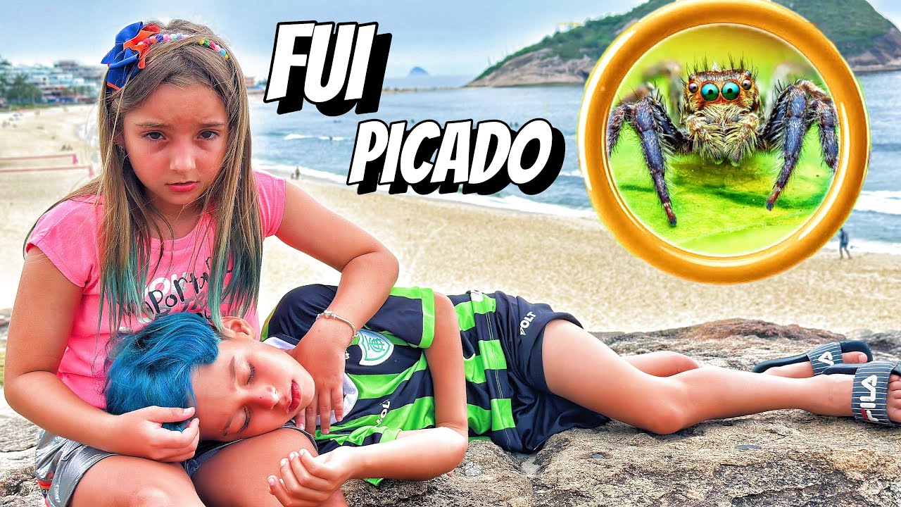 UM BICHO ME PICOU! * qual bicho foi ? 😱