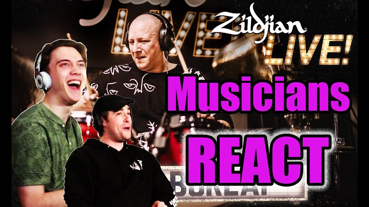 Musicians REACT to INSANE Zildjian Live Performance