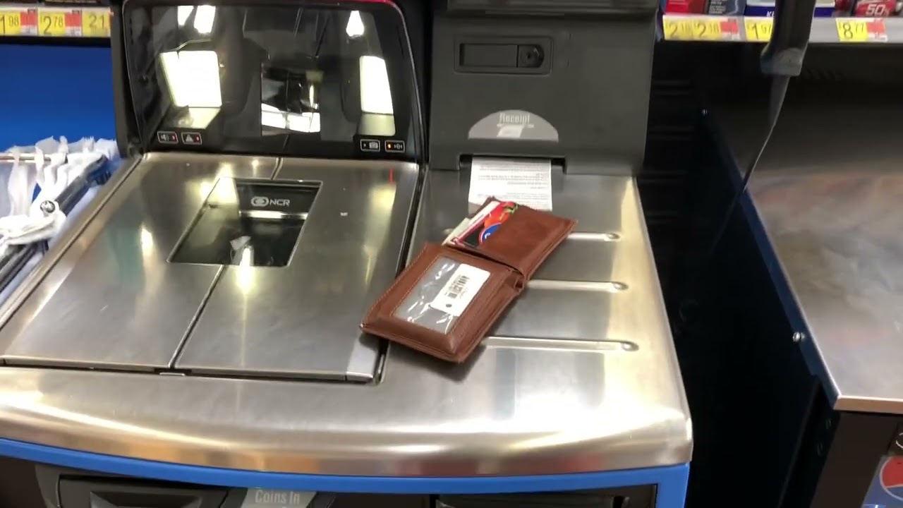 Walmart Self Checkout By NCR