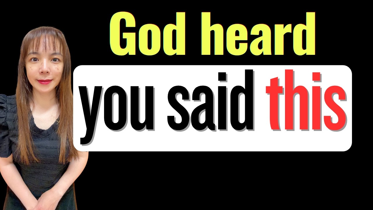 God feels so proud of you, because you said 