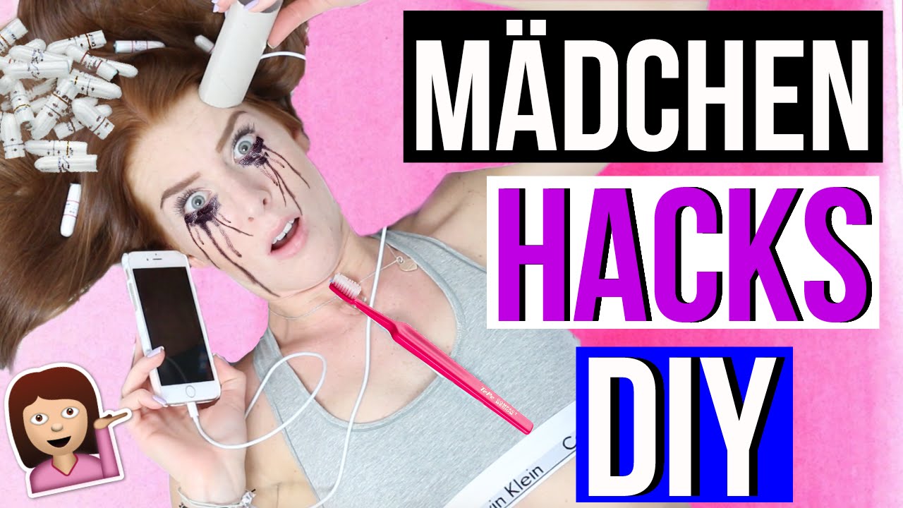 10 MÄDCHEN DIY HACKS, die jedem Mädchen das Leben erleichtern! | LaurenCocoXO