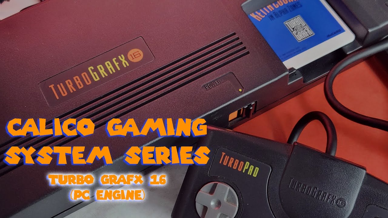 Turbo Grafx 16 // UNBOXING AND HOOKUP //Calico Games (2024)