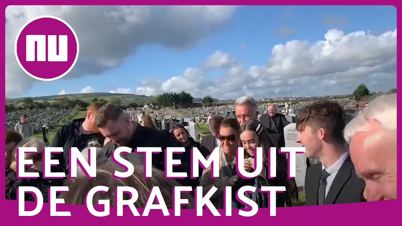 Galgenhumor: overleden Ier laat grappige boodschap achter op begrafenis