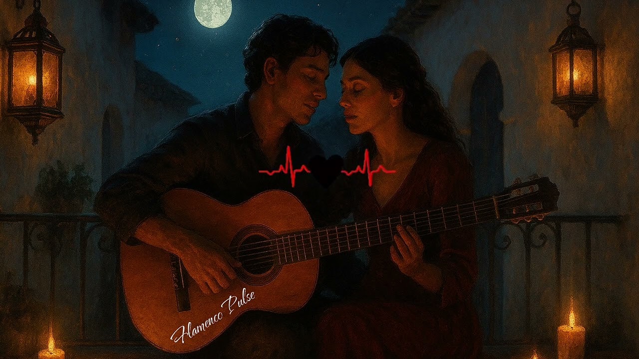 Romantic Flamenco Guitar at Night 🌙 | Calm Spanish Music
