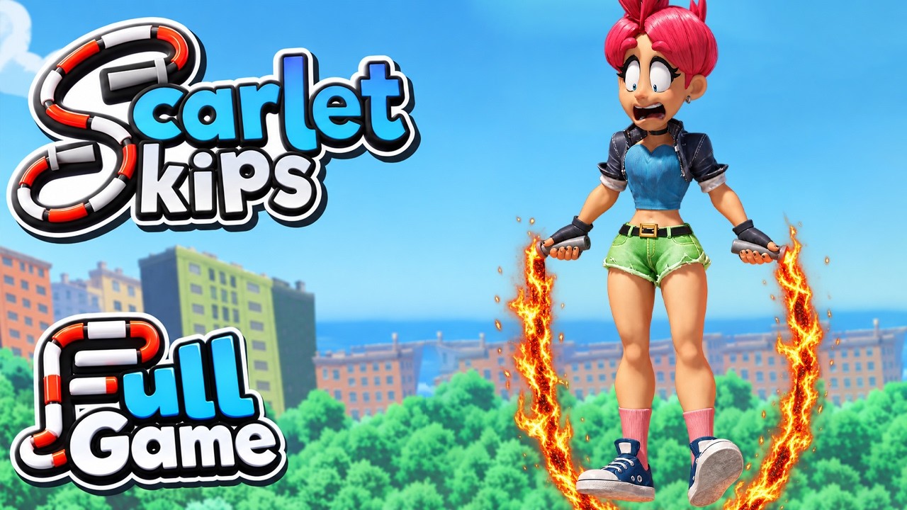 Scarlet Skips - Full Game 100% Walkthrough (1 Rope Only)