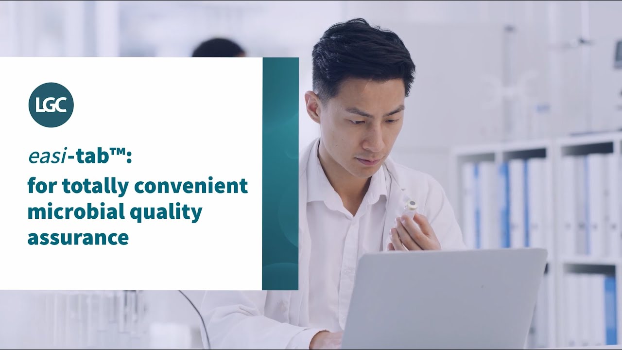 easi-tab™: for totally convenient microbial quality assurance