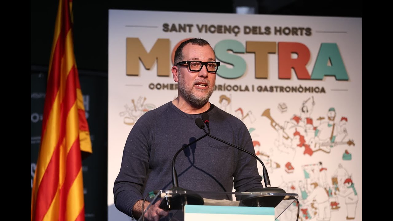 Cloenda de la 42a Mostra, a càrrec de l’alcalde, Miguel Comino Haro