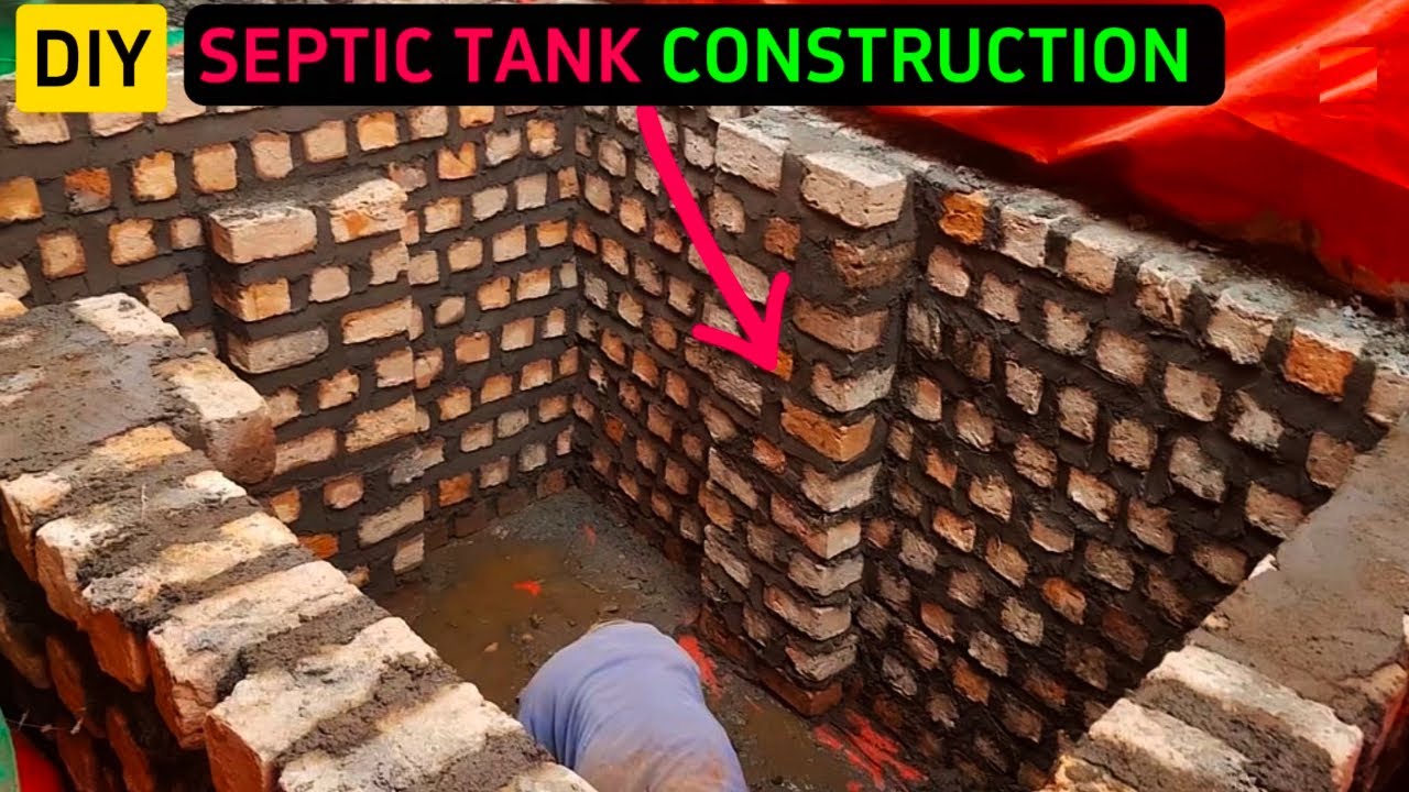 How a SEPTIC TANK works and How to build a septic construction