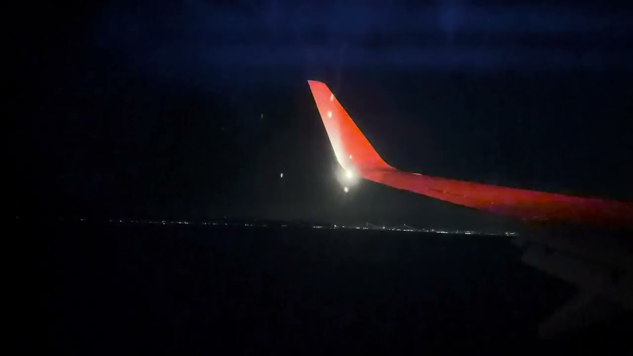 関西空港　着陸
