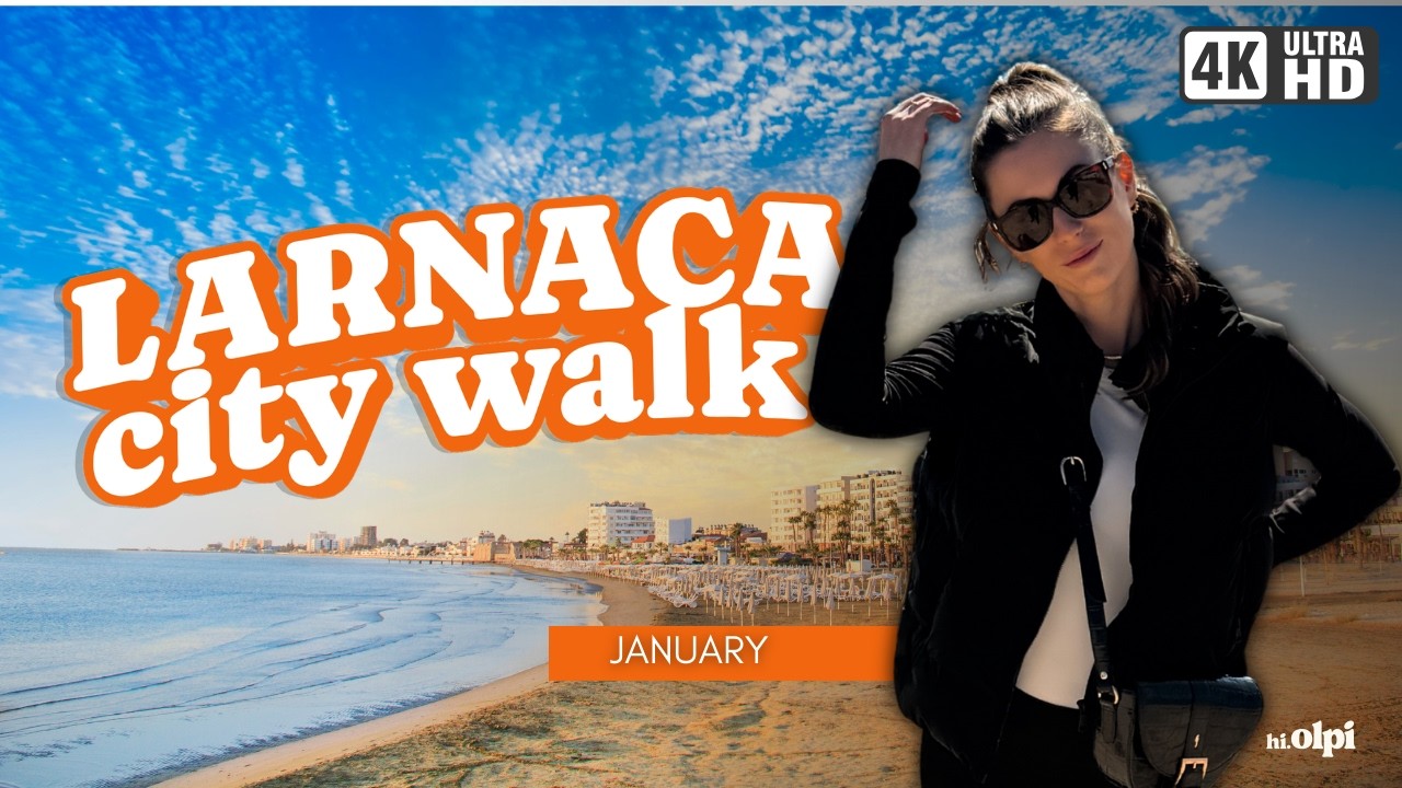 Larnaca Finikoudes Beach - JANUARY 2026