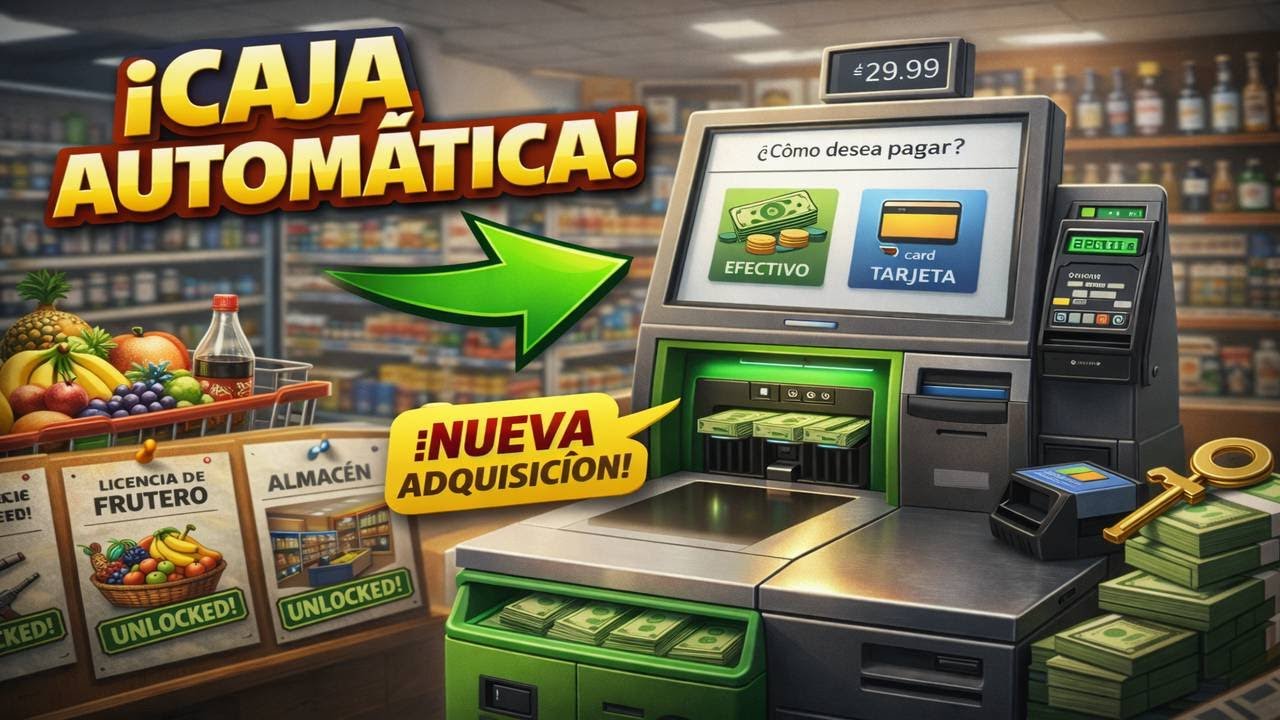 REALIZANDO NUESTRO PRIMER PEDIDO ONLINE Y MEJORANDO EL SUPERMERCADO I Supermarket Simulator 5#
