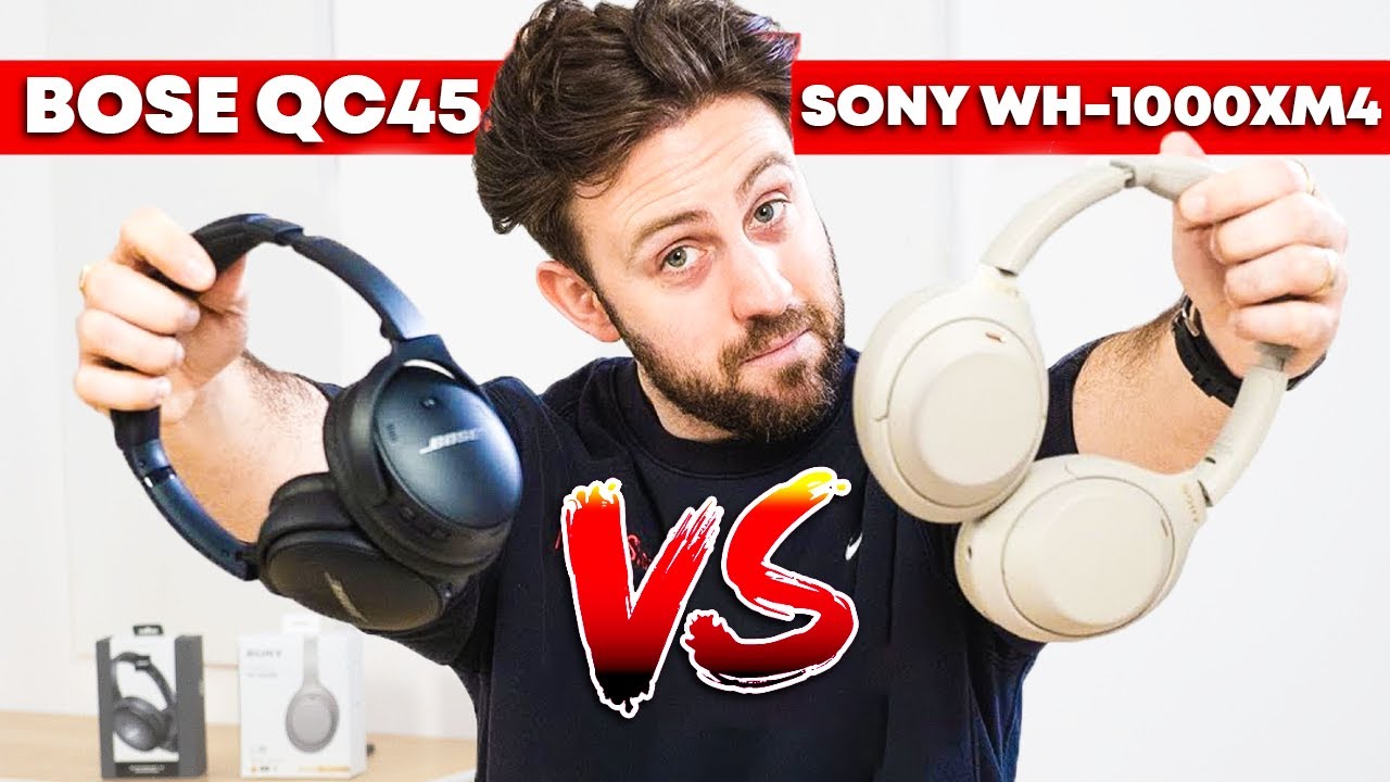 Bose QC45 против Sony WH-1000XM4 — какой из них лучше?