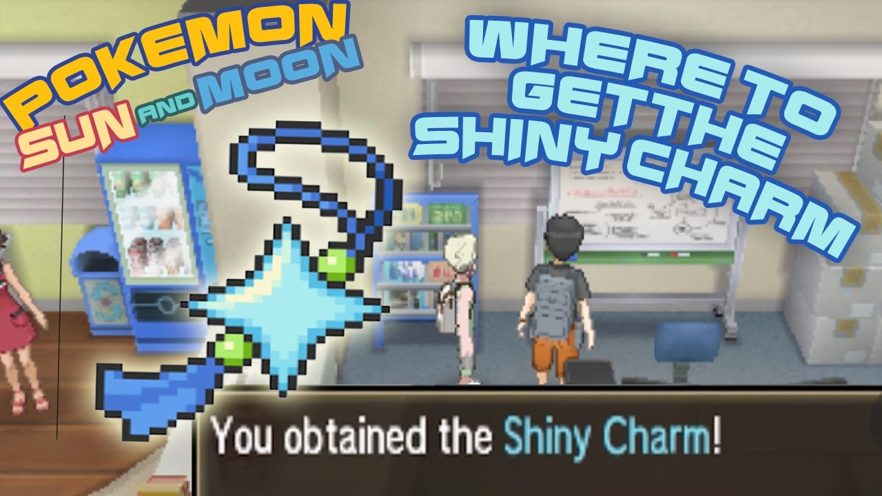 How to get the Shiny Charm and Oval Charm in Pokemon Sun and Moon!