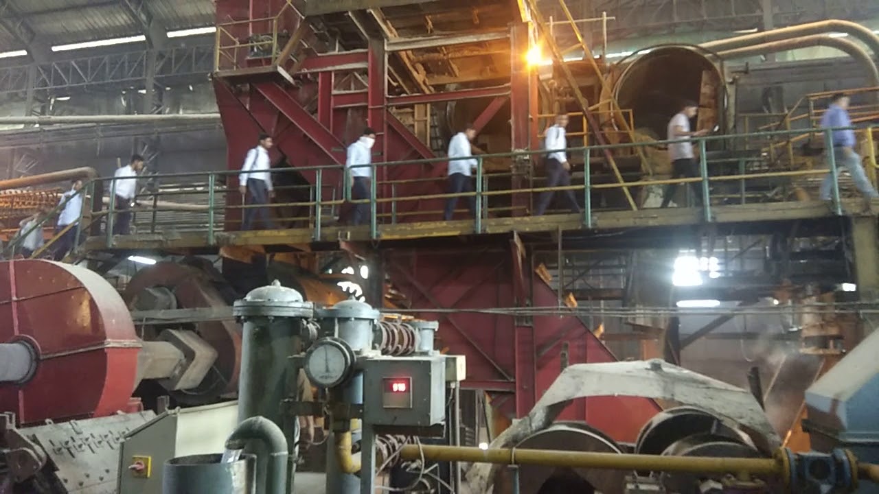 Triveni Sugar Mill industrial visit