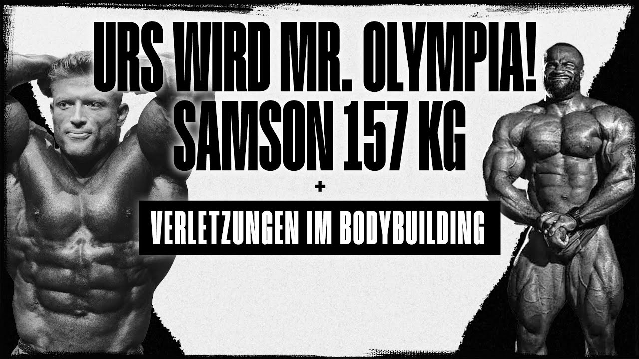Urs gewinnt Mr. Olympia in der Open - Verletzungen im Bodybuilding - BMM#16