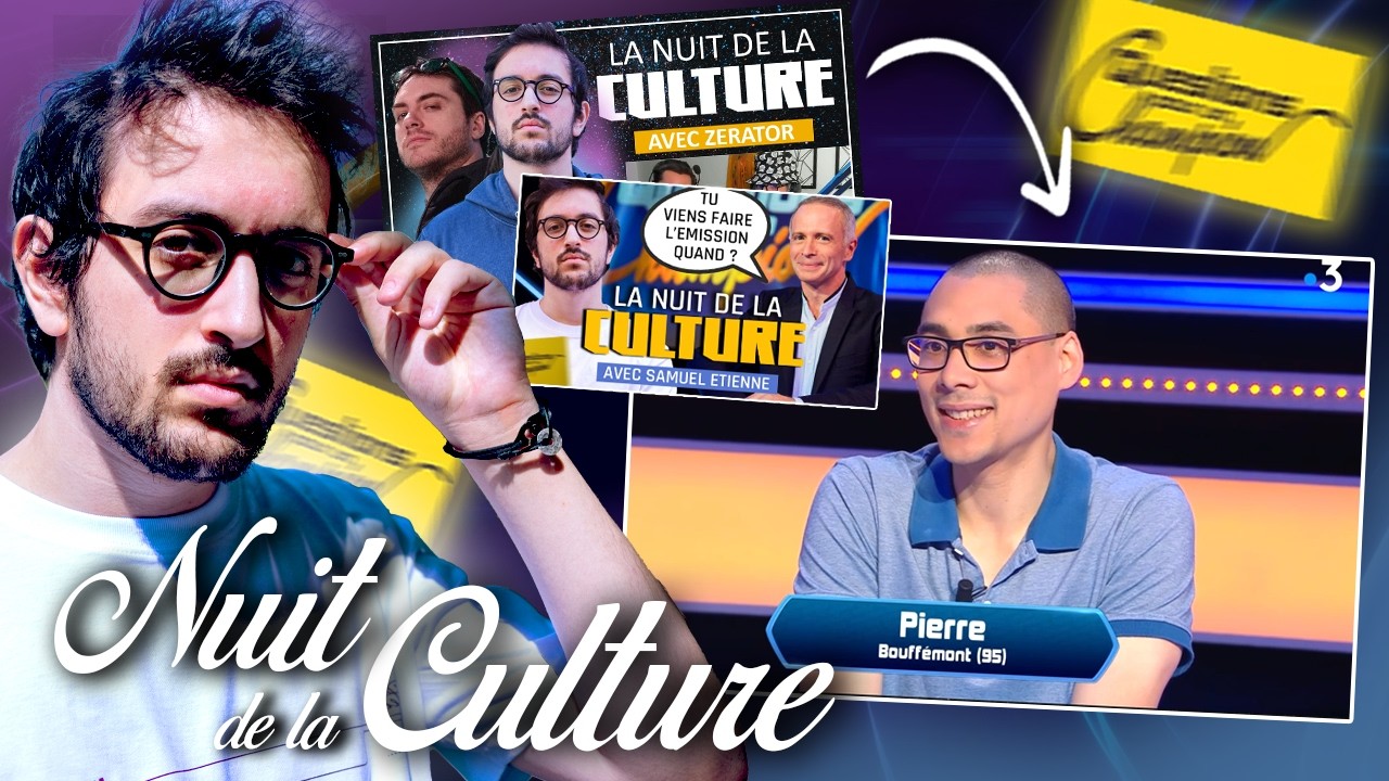 ILS ONT PARLÉ DE MOI DANS L'ÉMISSION ! - Nuit de la Culture (Super Champion)