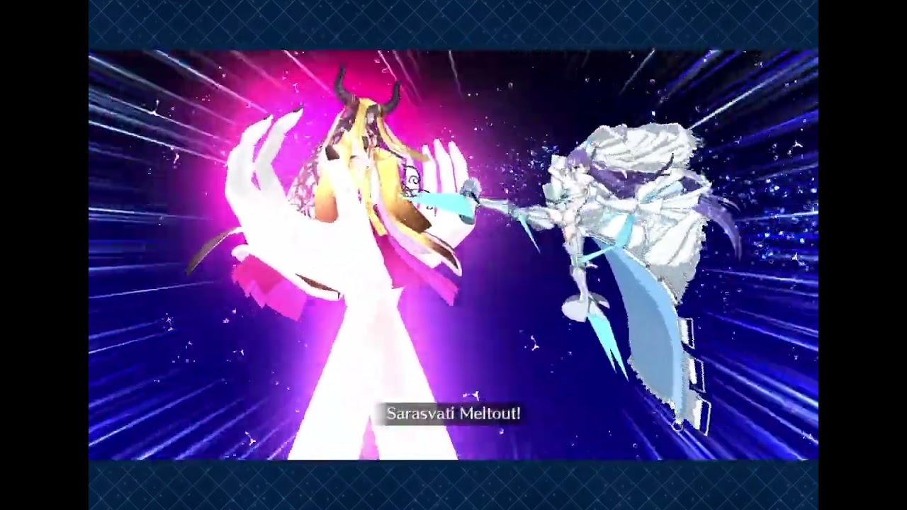 Fgo Sesshōin Kiara boss fight (debuffed)