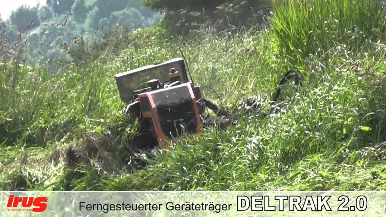 IRUS DELTRAK 2.0 Anbaugerätevielfalt