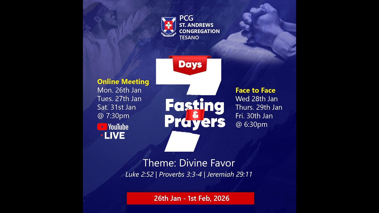 7 Days Fasting and Prayers