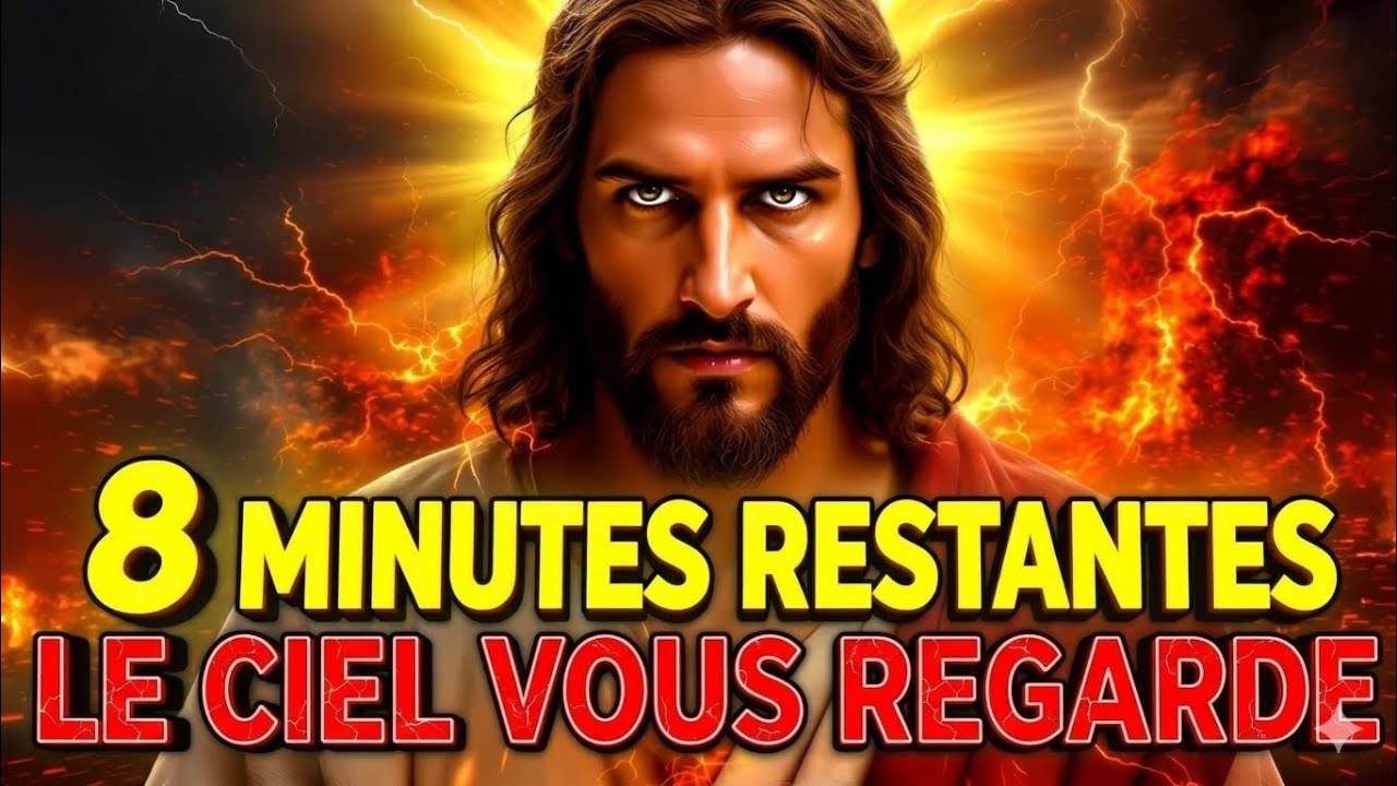 🔴8 MINUTES RESTANTES LE CIEL VOUS REGARDE | MESSAGE DE DIEU URGENT!
