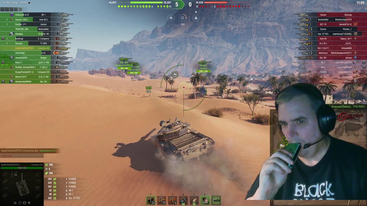 Can't Sleep! GOTTA BURN OFF MORE Energy! World ofTanks