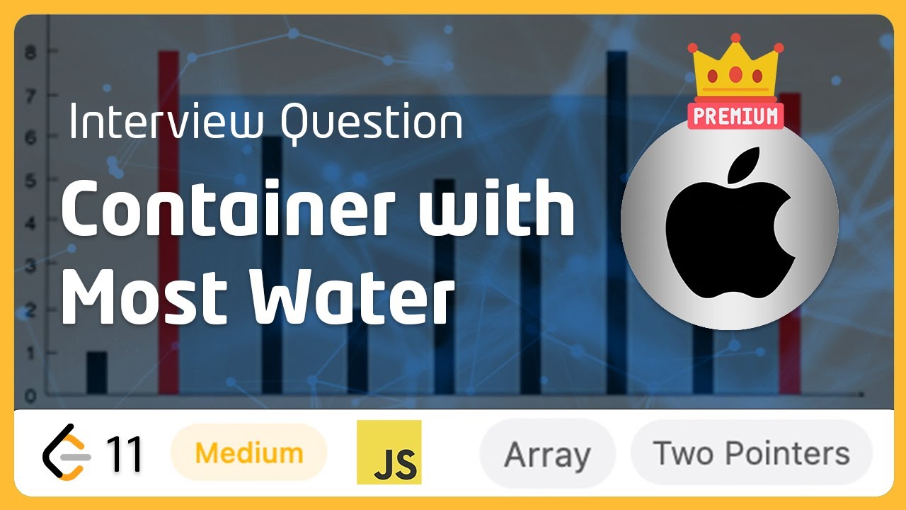 Container with Most Water - Leetcode 11 - Javascript