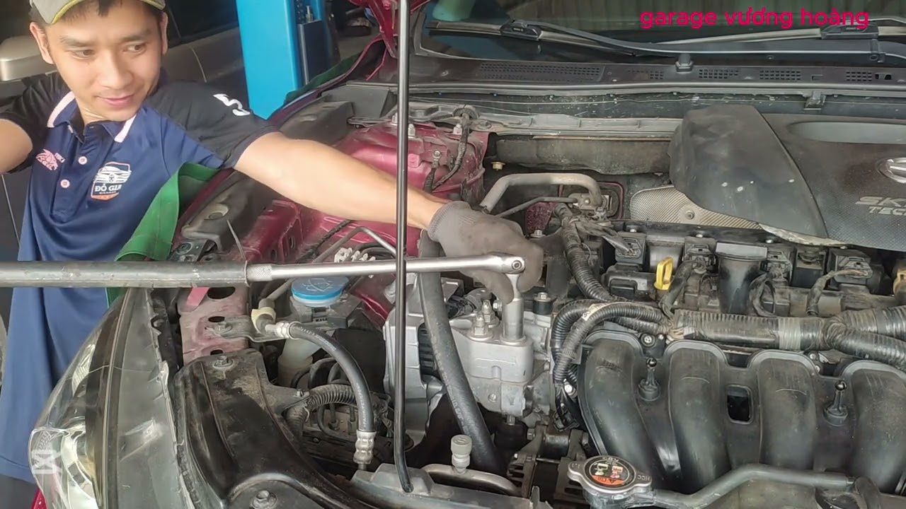 Thay 3 Cục Cao Su Chân Máy Mazda 3 2016,Nguyên Nhân Nổ Máy Xe Bị Rần // Garage vương hoàng
