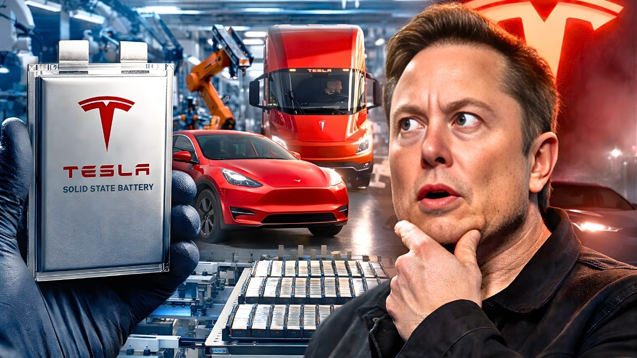 Solid-State Batteries FINALLY HERE: What's SHOCKING Tesla's 2027 Plan?