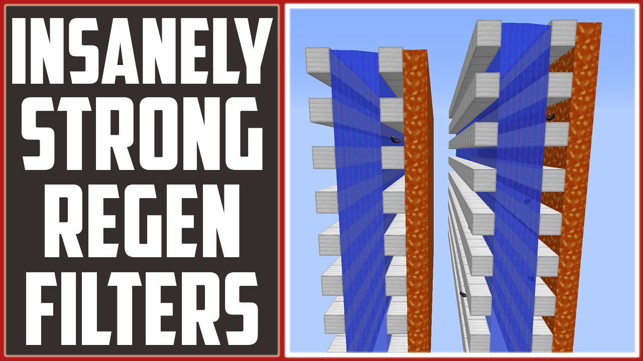 Regen Filters - Insanely Strong Near Unraidable Walls! [Minecraft Factions Wall Tutorial]