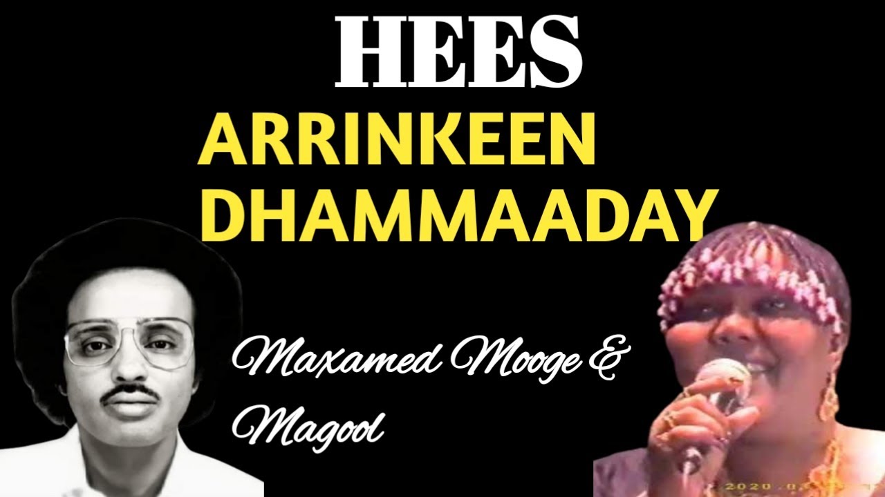 Magool & Maxamed Mooge: heesta Arrinkeen dhammaaday