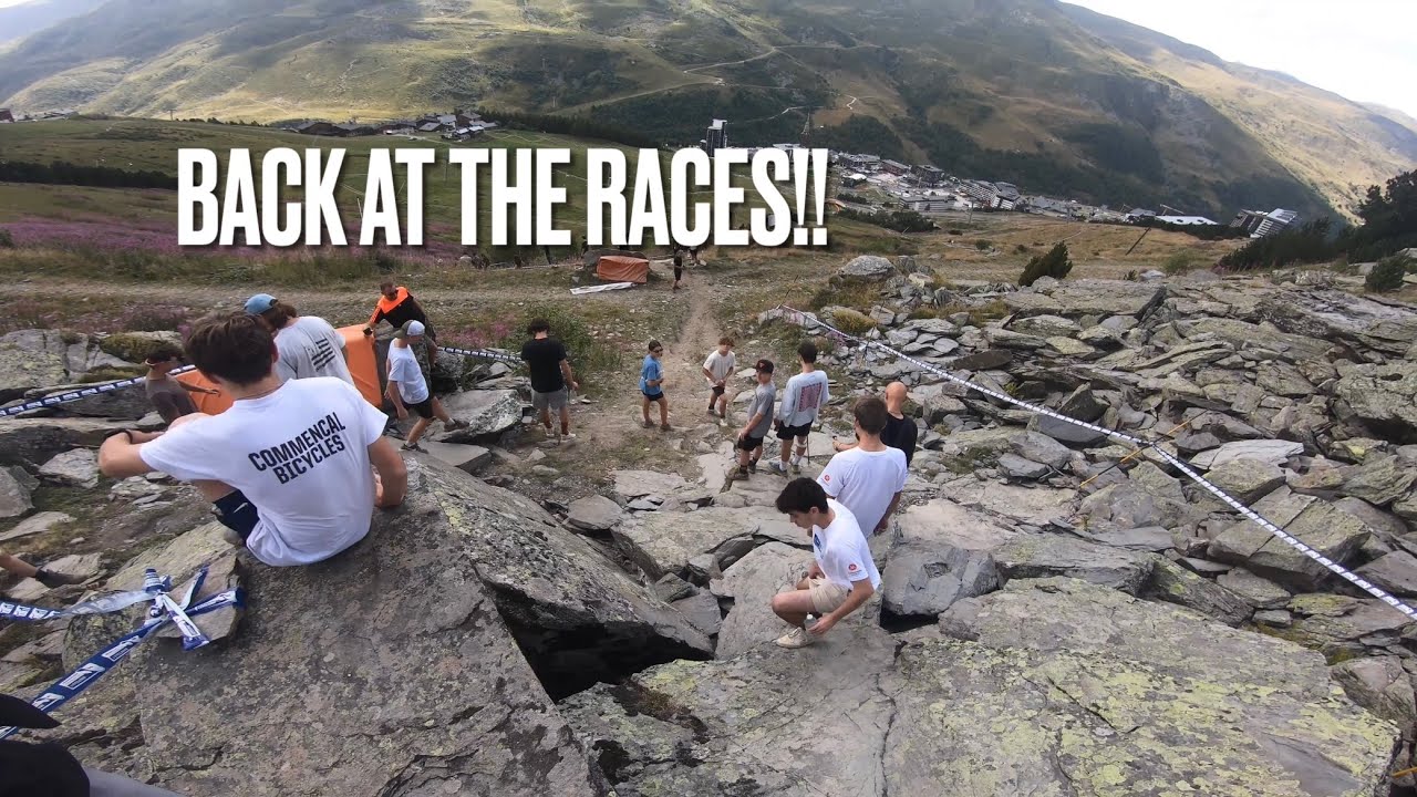 Euro DH Champs TRACK WALK!! (Les Menuires downhill course)