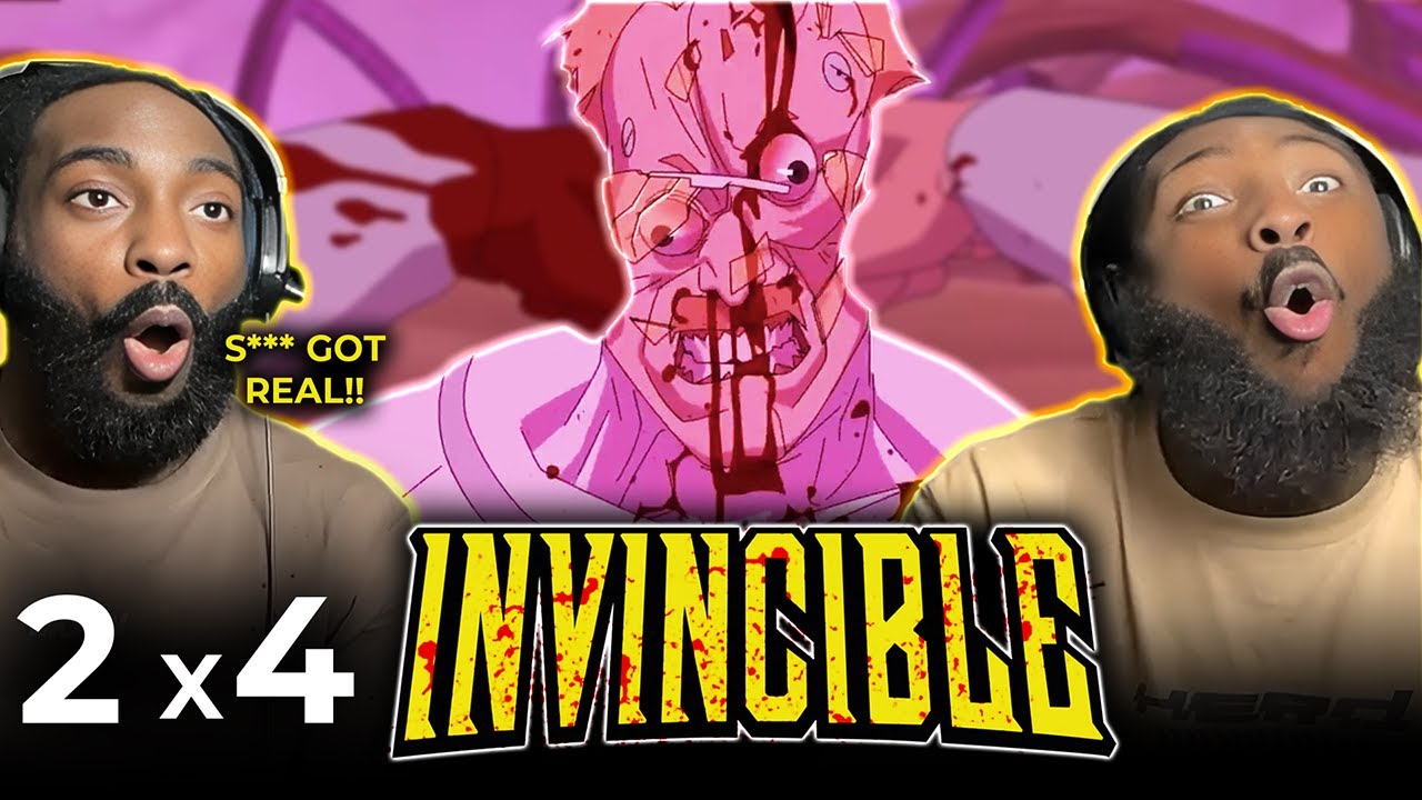 MARK AND OMNI MAN vs Viltrumties! | INVINCIBLE 2x4 Reaction | 