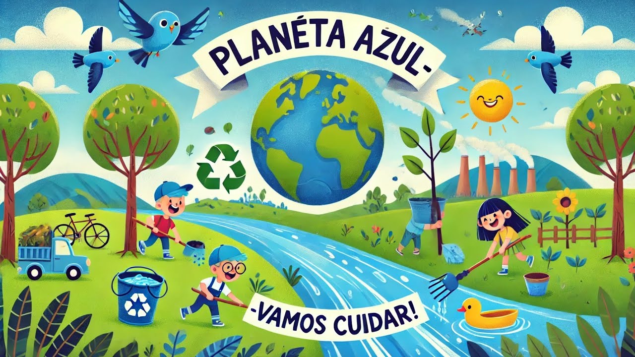 O PLANETA AZUL - M&Uacute;SICA INFANTIL 🎵🎶