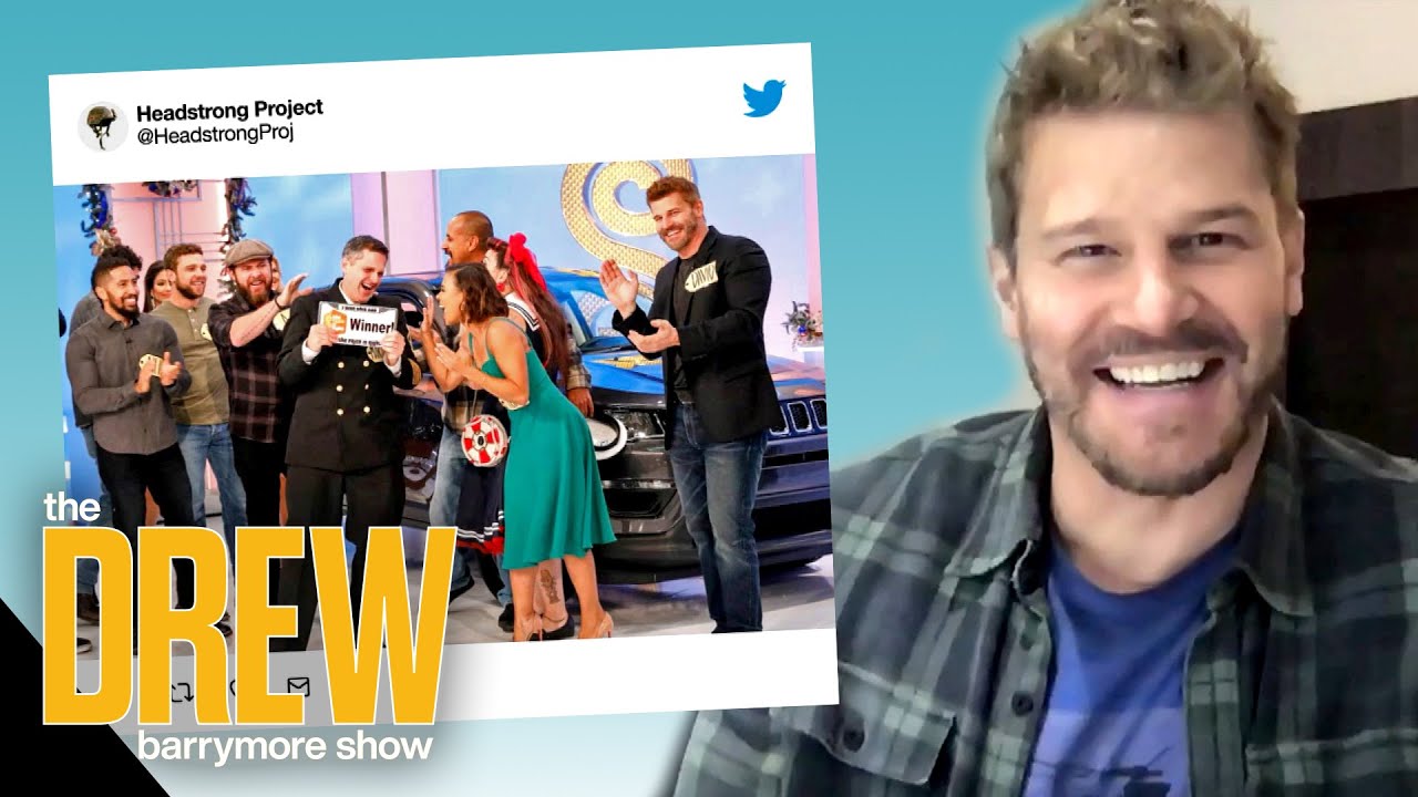 David Boreanaz Can't Believe His Childhood Fantasy Came True
