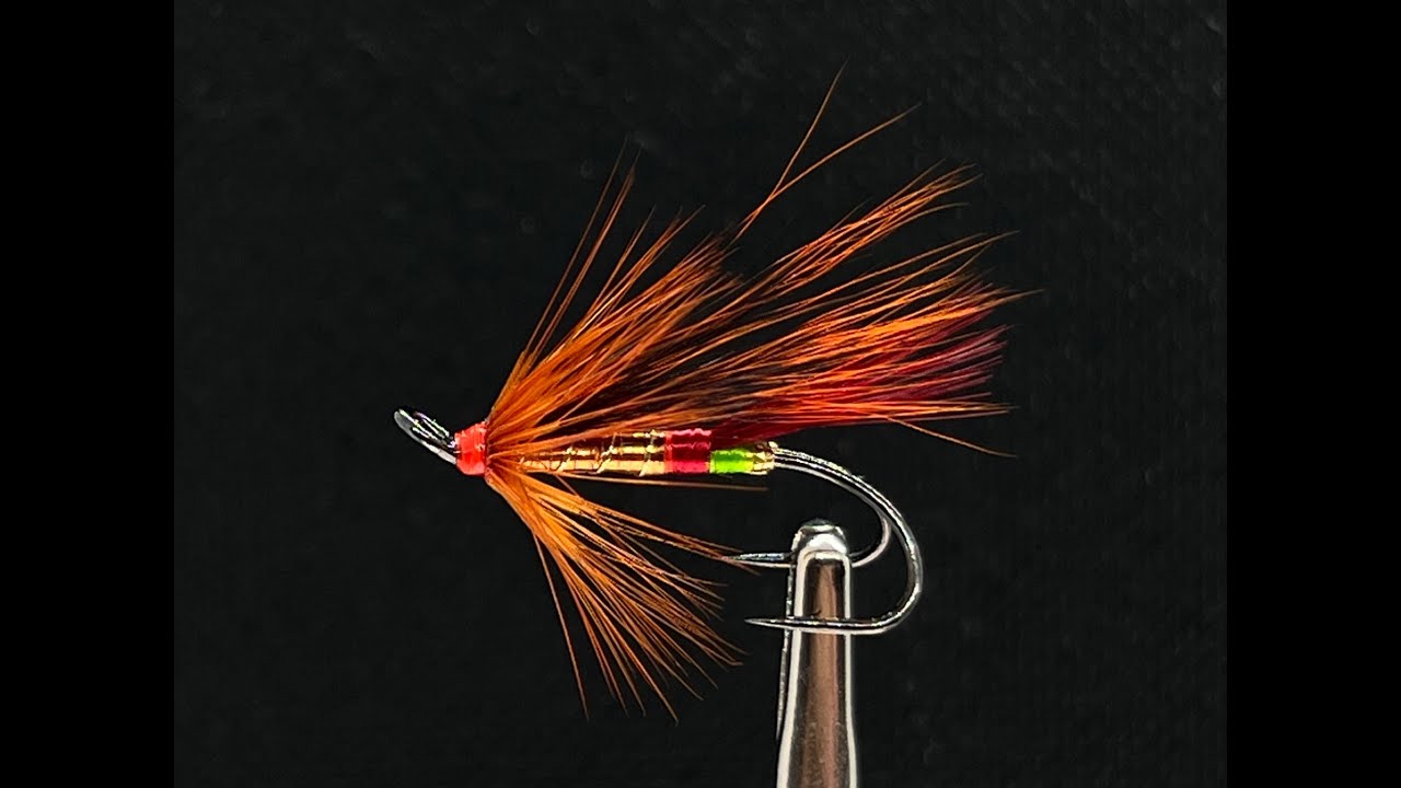 Лососёвая мушка Copper Killer Variant (Salmon Fly) Как связать от GM FLY