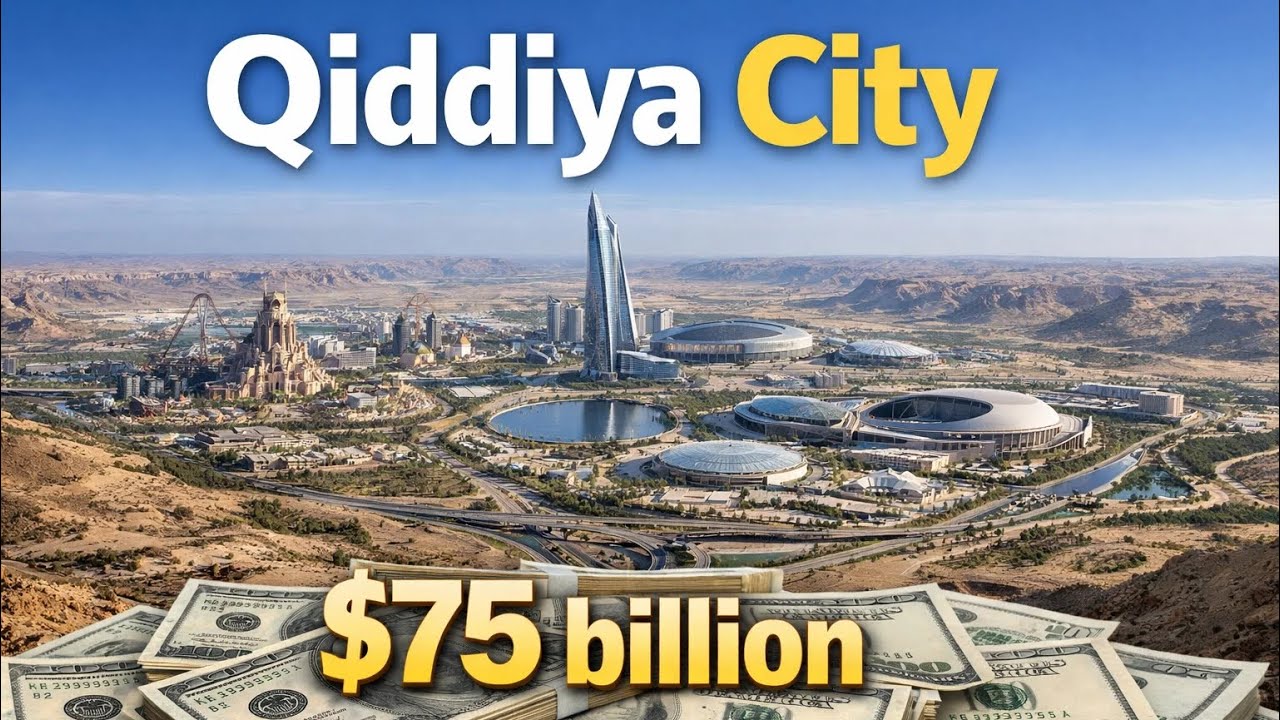 Qiddiya Entertainment City Explained | Saudi Arabia’s $40 Billion Vision 2030 Mega Project ! 