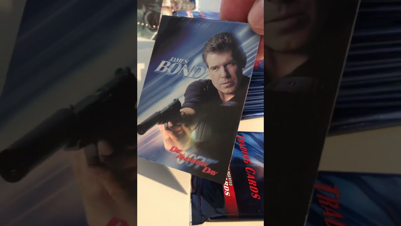 James Bond 2002 Die Another Day Trading Card Archive Box Break Part 1